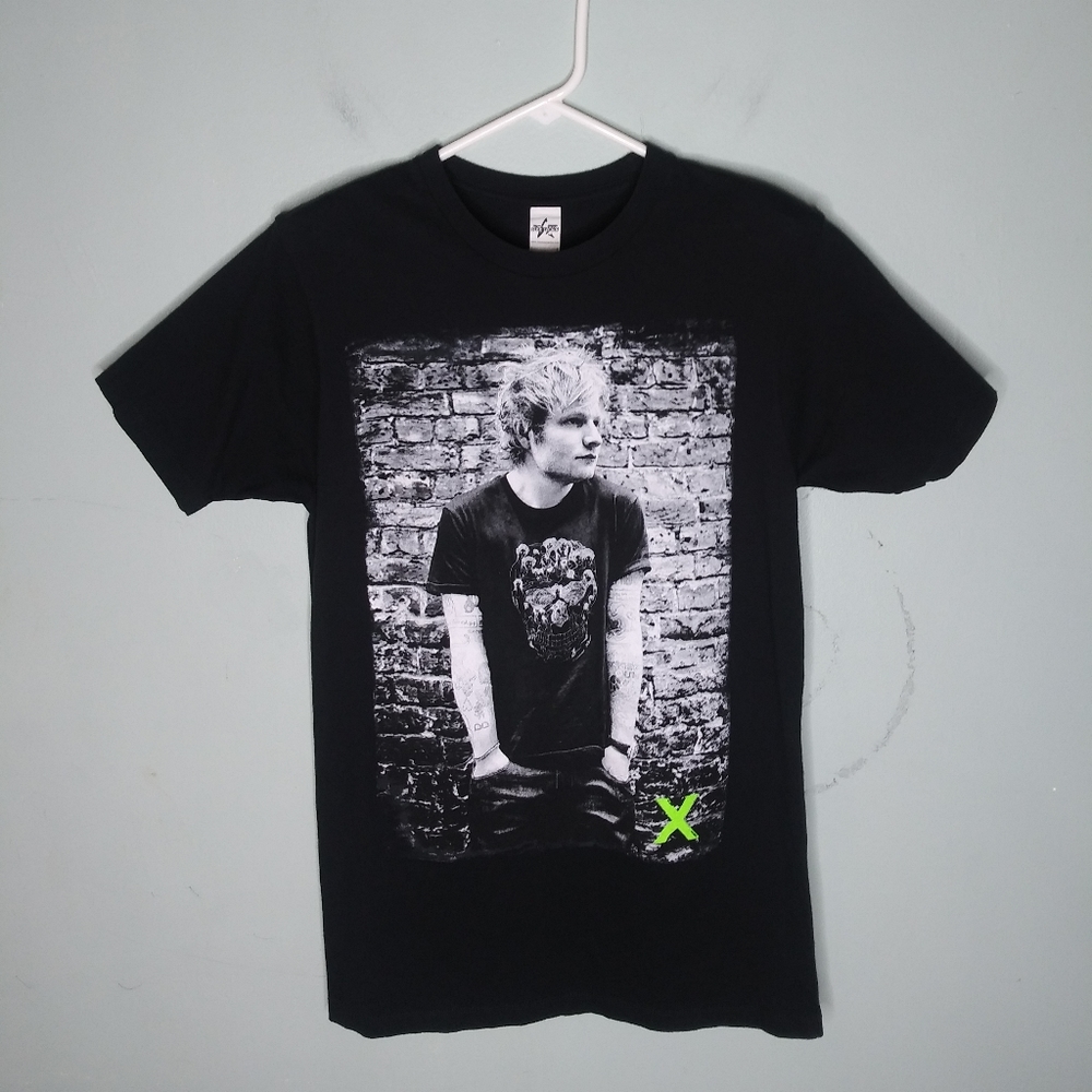 Ed Sheeran 2014 North America Tour Short Sleeve Concert T-Shirt Adult Small